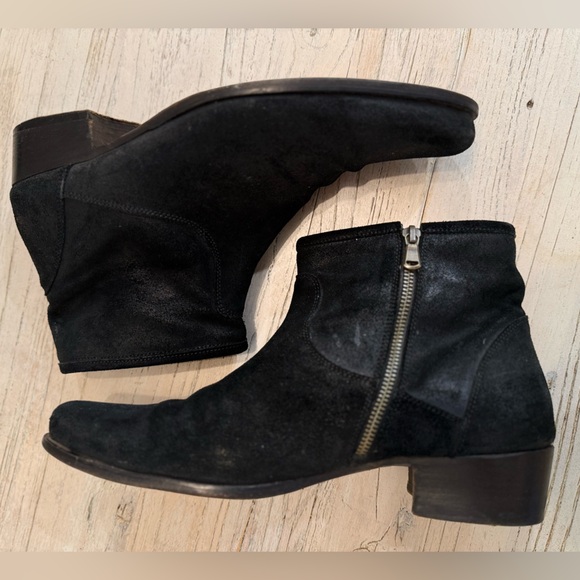 Billy Reid Dark Suede Chukka Boots - Picture 4 of 15